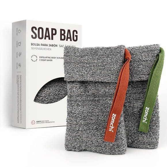 Bolsas de jabón ZOMCHI para jabón en barra y exfoliación profunda