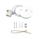thumbnail image 1 of Kit De Lámpara Colgante Sin Bombilla, Lámpara De Techo DIY Para Hotel De Granja, Color Blanco, 1 of 5