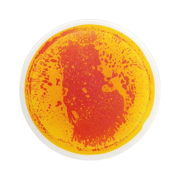 Suelos sensoriales líquidos, azulejos decorativos, juguetes de aprendizaje temprano, suelos sensoriales líquidos, estera decorativa para niños, regalo naranja
