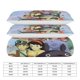 thumbnail image 2 of x415 My Neighbor Totoro Bed Duvet Cover Microfiber Bedding Sets 3D Printed Lightweight 3 Piece Comforter Sets, 1 Duvet Cover And 2 Pillow Shams for Kids Boys Girls 90"x90" jn415, 2 of 5