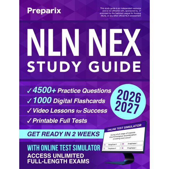Guía de estudio Preparix NLN NEX 2026‑2027