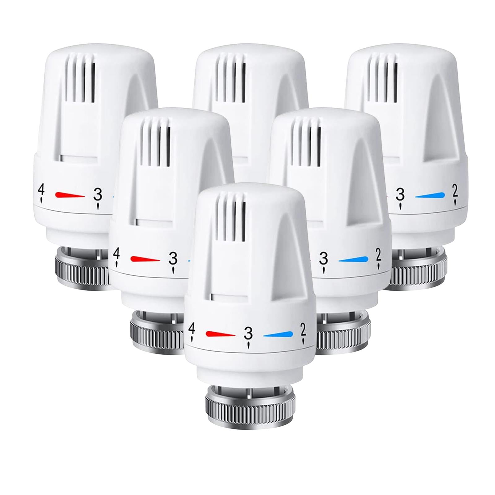 Bothyi - Válvula Termostática M30x1.5 Aleación Para Dispositivo De Calefacción Calefacción De Agua Geotérmica 6pcs