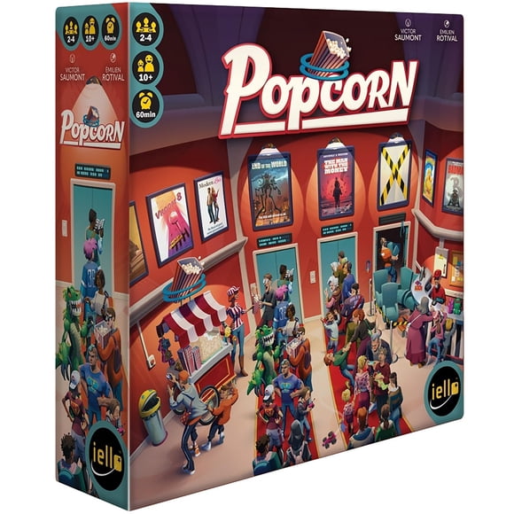 Juego De Mesa Popcorn Strategy Manage Movie Theater 10+