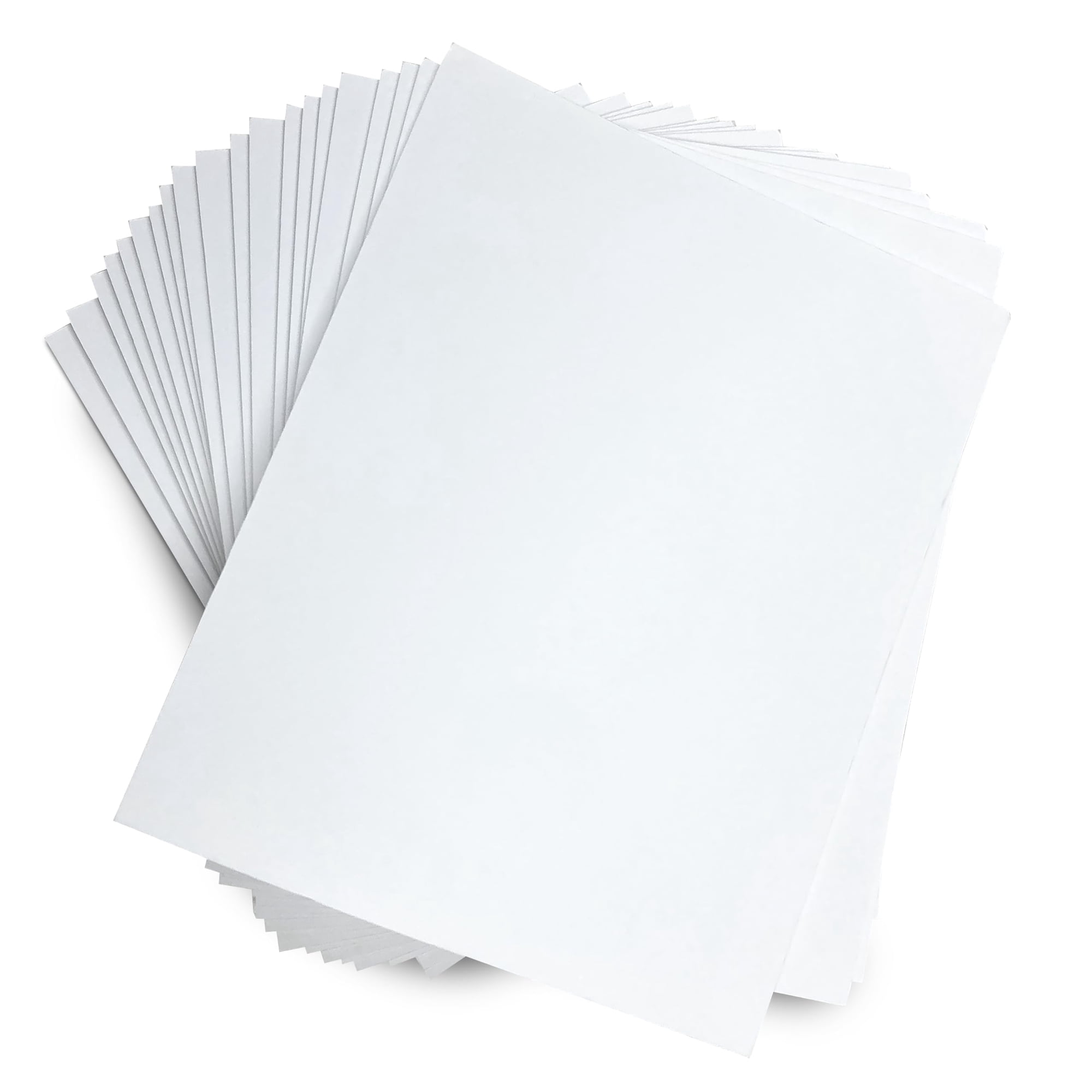 Placa De Espuma Flipside Products, 18 X 24 Cm, Color Blanco, Paquete De 25