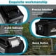 thumbnail image 2 of Para Makita 12V Paquete de 2 Batería de Litio Recargable de 6000mAh BL1021B BL1041B BL1015B BL1020B BL1040B 197402 Juego de Cargadores para Herramientas Eléctricas, 2 of 6