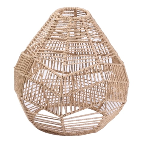 Magideal - Pantalla De Lámpara Colgante Tejida A Mano, Cubierta De Lámpara Colgante, Cubierta De Lámpara, Pantalla Para Casa De Té, Cafetería, Restaurante,