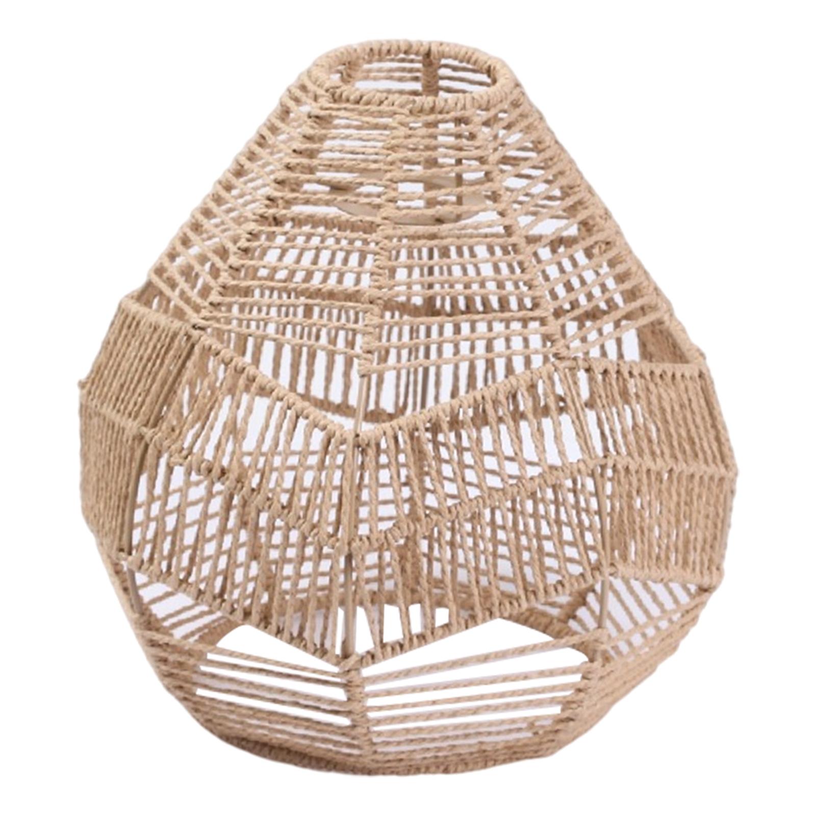 Magideal - Pantalla De Lámpara Colgante Tejida A Mano, Cubierta De Lámpara Colgante, Cubierta De Lámpara, Pantalla Para Casa De Té, Cafetería, Restaurante,