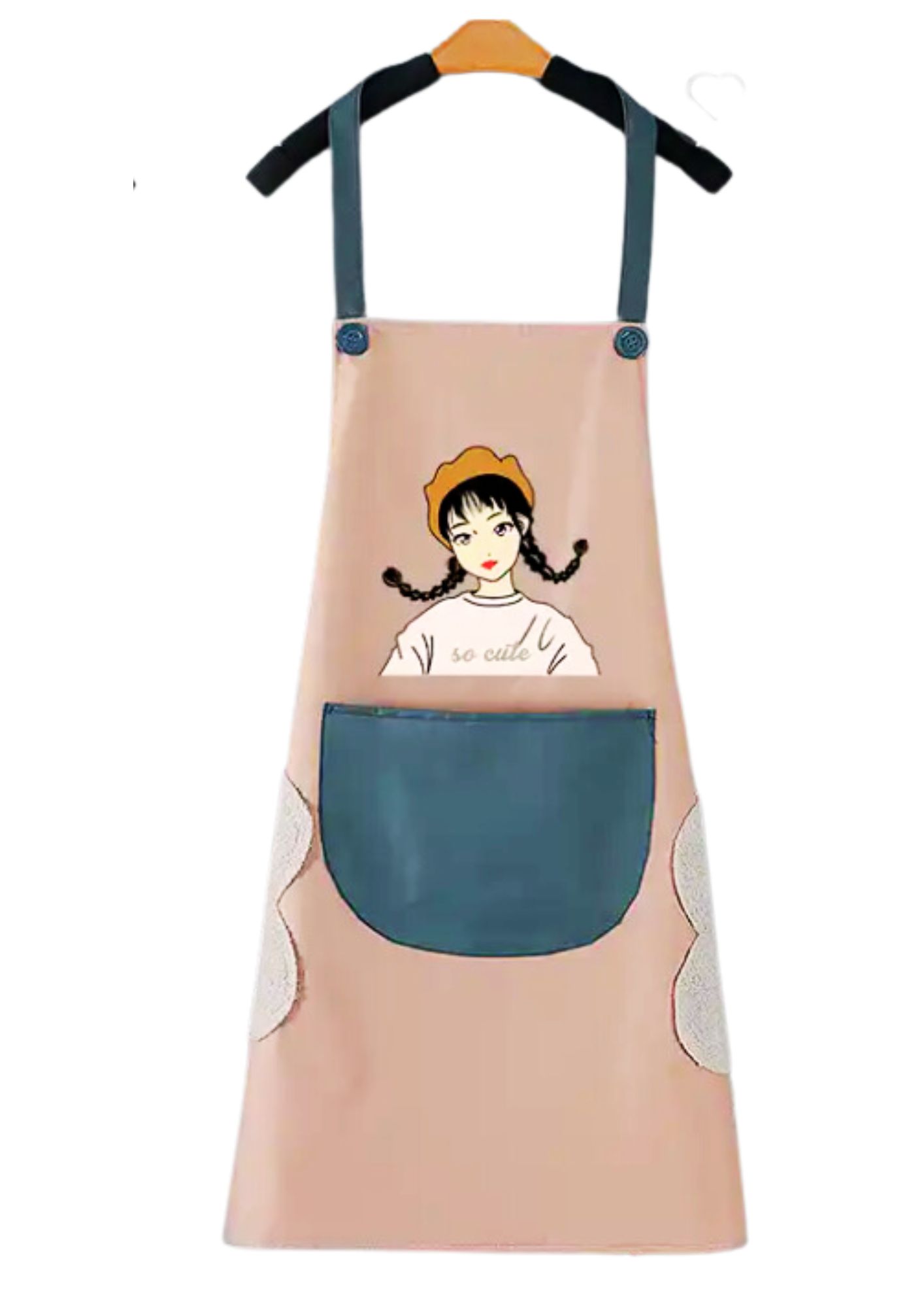 Handydeco - Delantal Impermeable, Detalles Sofisticados. Eleva Tu Cocina