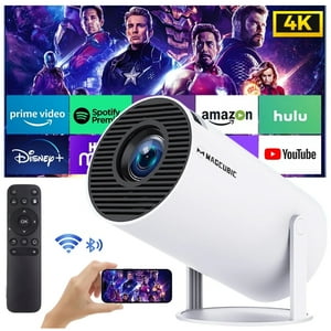 Line - Proyector Magiccubic Hy300 4K Android 11 Bluetooth Hdmi