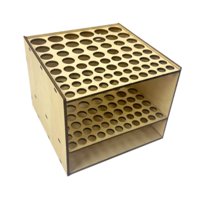 Bothyi - Soporte Para Rotuladores De Pintura, Soporte De Madera Para Pinceles De Pintura Para Sala De Arte, Dormitorio, Sala De Estar