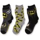 thumbnail image 1 of Calcetines BATMAN Batman Crew Casual, paquete de 3, para niños de 8 a 12 años, 1 of 3