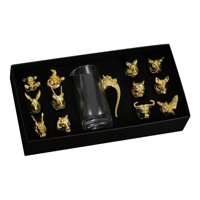 Bothyi - Juego De Vasos De Whisky, Juego De Decantador De Vasos De Estilo Chino Para Caja De Regalo