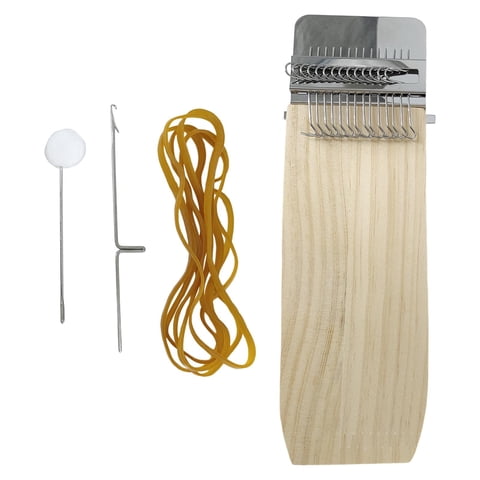 Bothyi - Herramienta De Tejido De Tipo Speedweve De Telar Pequeño, Máquina Herramienta De Zurcir, Kit Fácil, Duradero, 14 Pines