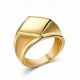 thumbnail image 1 of Anillo Retro Geometrico Gold Hombre Caballero Moda 2020, 1 of 3