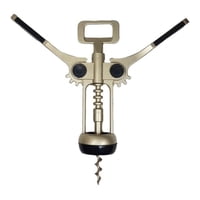 Genérico - Sacacorchos Descorchador Abridor Destapador Manual De Acero