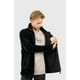 thumbnail image 3 of Chaqueta Shaggy Waves Negro Hombre Falcone, 3 of 3