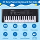 thumbnail image 5 of Teclado Piano Musical ZuzuBlooploo para Niños de 37 Teclas con Micrófono, 5 of 6