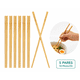 thumbnail image 1 of Pack 5 Pares / 10 Palillos Chinos Reutilizables 24 cm Bamboo, 1 of 4