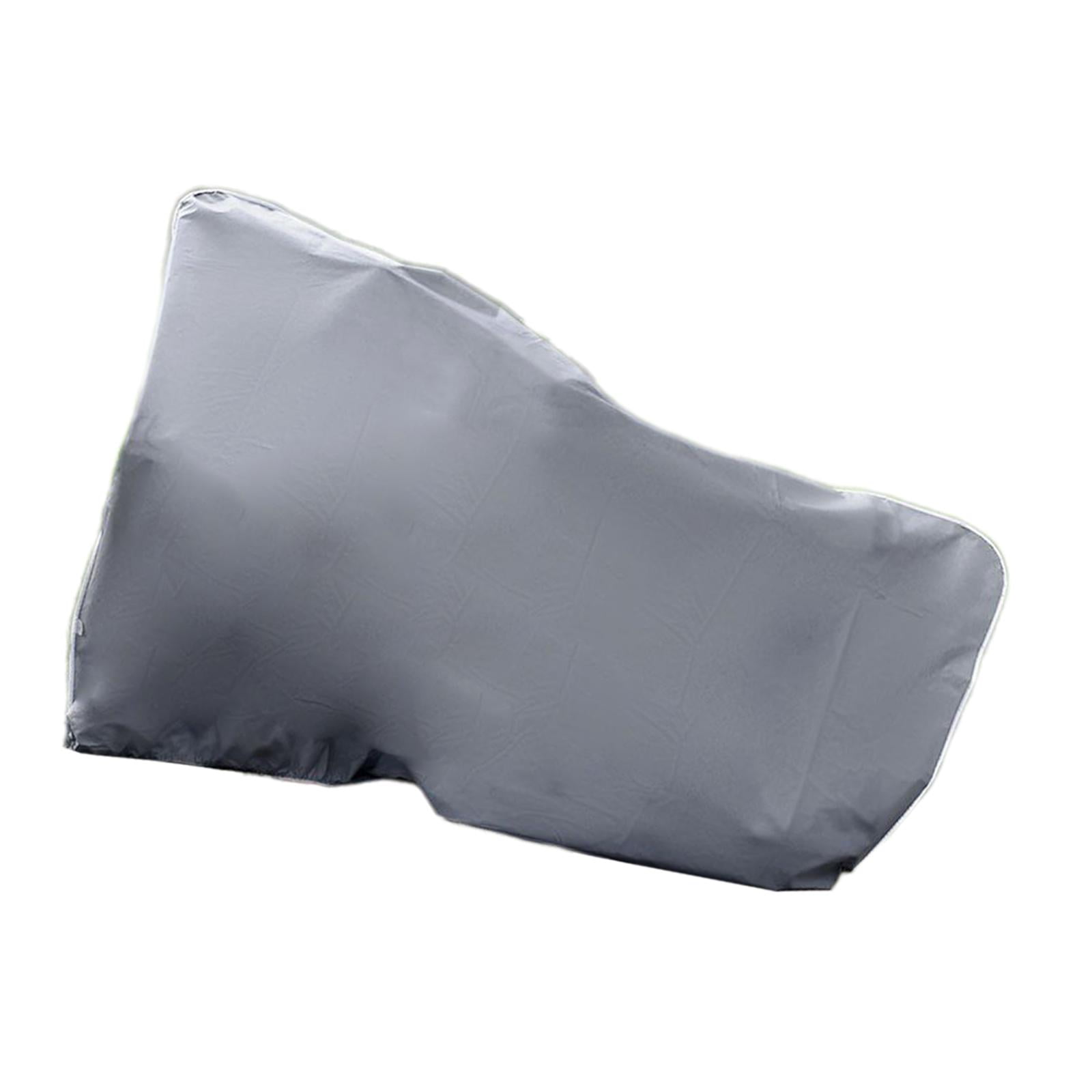 Magideal - Funda Genérica Para Motocicleta Funda Para Motocicleta Uso Estacional Diseño De Tiras Reflectantes Lona Protectora Para Motocicletas Para Exteriores Gris 22m