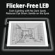 thumbnail image 4 of Mesa de luz LED para calcar DigitPro A4 con brillo ajustable por USB, 4 of 8