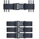 thumbnail image 1 of Candado de Seguridad Vukgahao, paquete de 3, negro, multifuncional, 1 of 9