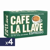 La Llave - Cafe Café Ground Espresso 10Oz 4Ct (4 Uni X 284Gr)