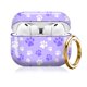 thumbnail image 1 of Funda para AirPod Pro 3 KLJFHWJI con diseño de patas de perro morado y llavero, 1 of 6