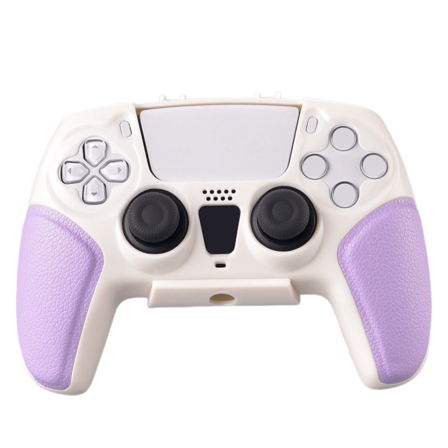 Genérico - Funda Protectora Para El Gamepad Ps5 Y Ps5 Pro, Funda Dura Para El Controlador Inalámbrico Dualsense Con Agarre De Cuero, Sensación Amigable Con La Piel Y Resistente Al Sudor