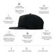 thumbnail image 2 of Gorra melin Coronado Hydro Negra Resistente al Agua, 2 of 9