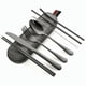 thumbnail image 1 of Juego De Cubiertos Portátiles Acero Inoxidable De 8 Piezas, 1 of 3