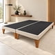 thumbnail image 1 of Base de cama King Kumara en lino beige, 180x200 cm, sin colchón, 1 of 5