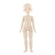 thumbnail image 1 of OB28cm 1/6 Piezas De Cuerpo De Muñeca Articuladas Sin Pintar Juguete DIY Cuerpo Completo, 1 of 3