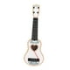 thumbnail image 4 of Juguete de instrumento musical para ukelele para niños de 17 pulgadas, educación clásica de aprendizaje temprano para niños en edad preescolar y niñas Blanco, 4 of 5