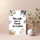 thumbnail image 3 of Tarjeta de graduación RUALOVE Funny Paws Congratulations 2024, 3 of 7