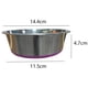 thumbnail image 2 of Cuenco para perros de acero inoxidable antideslizante y antivuelco., 2 of 5