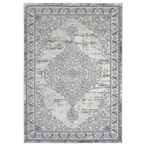 Modalfo - Alfombra Florida Gris 120 X 180 Cm