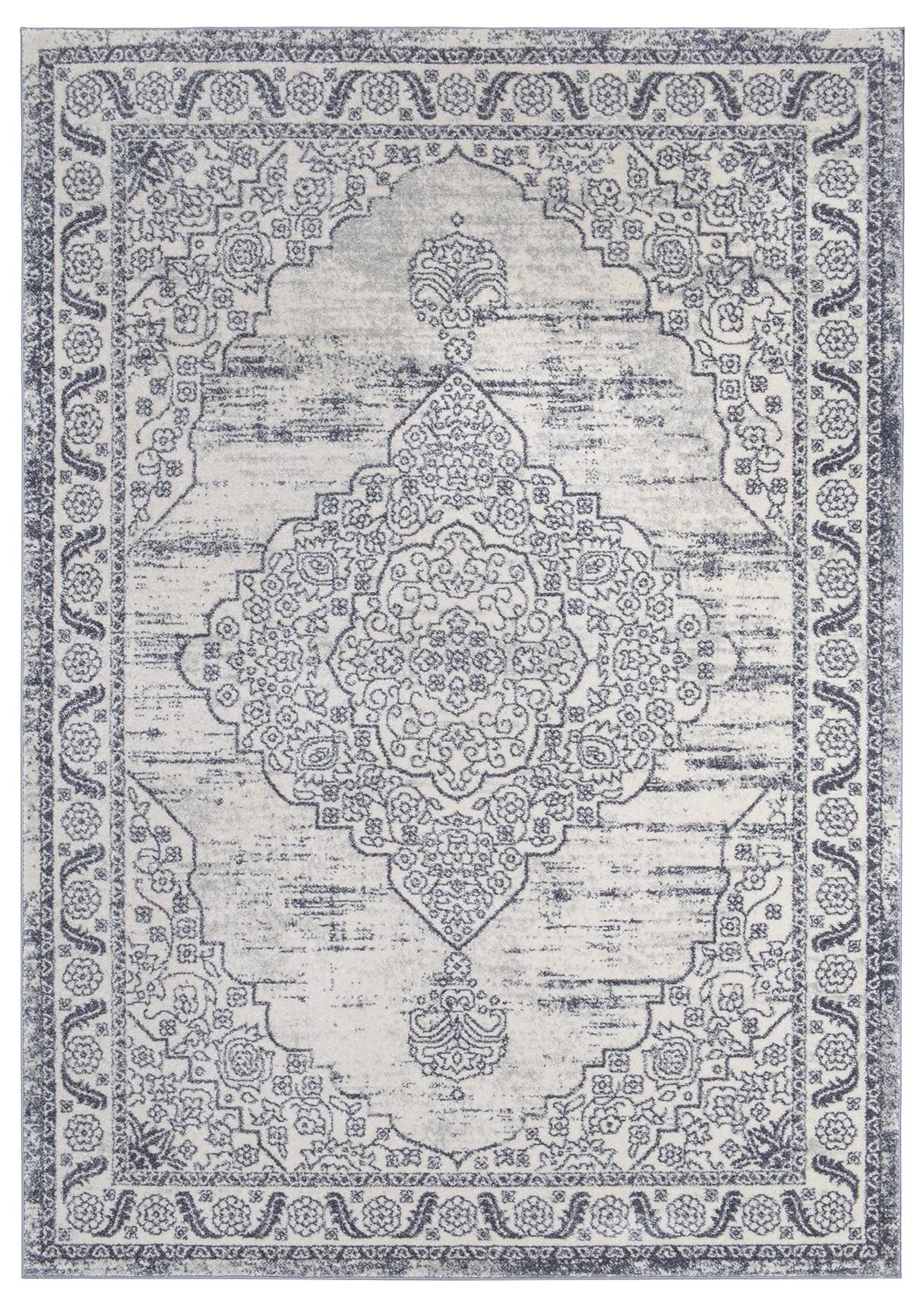 Modalfo - Alfombra Florida Gris 120 X 180 Cm