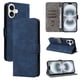 thumbnail image 5 of Funda Billetera para iPhone 16 con Soporte - Cartera de Cuero con Ranuras Azul, 5 of 5