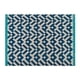 thumbnail image 1 of Alfombra Diseños Rectangulares Azules, 1 of 1