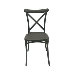 Silla Plástico Apilable Deco Copenhagen Gris Escandinavia Gris