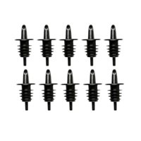 Hawaiian Shaved Ice - Sirope De Hielo Raspado Hawaiano Bottle Pourers, Paquete De 10