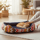 thumbnail image 1 of Cama Para Mascotas Espuma - Talla S (Tricolor ROJO), 1 of 3