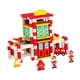 thumbnail image 5 of Casa De Madera Diy Juego De Bloques De Construcción Juguete De Aprendizaje De Ingeniería Estación De Bomberos, 5 of 5