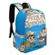 thumbnail image 2 of Más Allá del Jardín-theme Backpack, Campus style schoolbag Bookbag with Adjustable Shoulder Straps And Large Zip Compartment, Unisex Travel Bags.42x30x15cm, 2 of 6