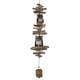 thumbnail image 1 of Campana Wind Bell Cohasset Gifts 616 Twin Oscar Owl, color canela, 1 of 2