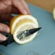 thumbnail image 5 of Tabla de cortar Chef Craft 25 × 19 cm azul con juego de cuchillos, 5 of 6