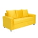 thumbnail image 2 of Sofa Kendy 3c Felpa 12 Amarillo, 2 of 6