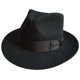 thumbnail image 1 of Sombrero Fedora Hanshow de Lana Negra 57 cm, 1 of 9
