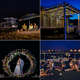 thumbnail image 4 of Paquete de 2 guirnaldas de luces solares de 22 metros con 200 LED cada una, decoración para exteriores, 8 modos de iluminación para jardines., 4 of 5