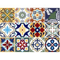 Dekofix - Azulejo Autoadhesivo Decorativo 15X15 Talavera
